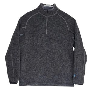 Kuhl Thor 1/4 Zip Pullover Performance Layer Gray ThermoKore Size M Mens